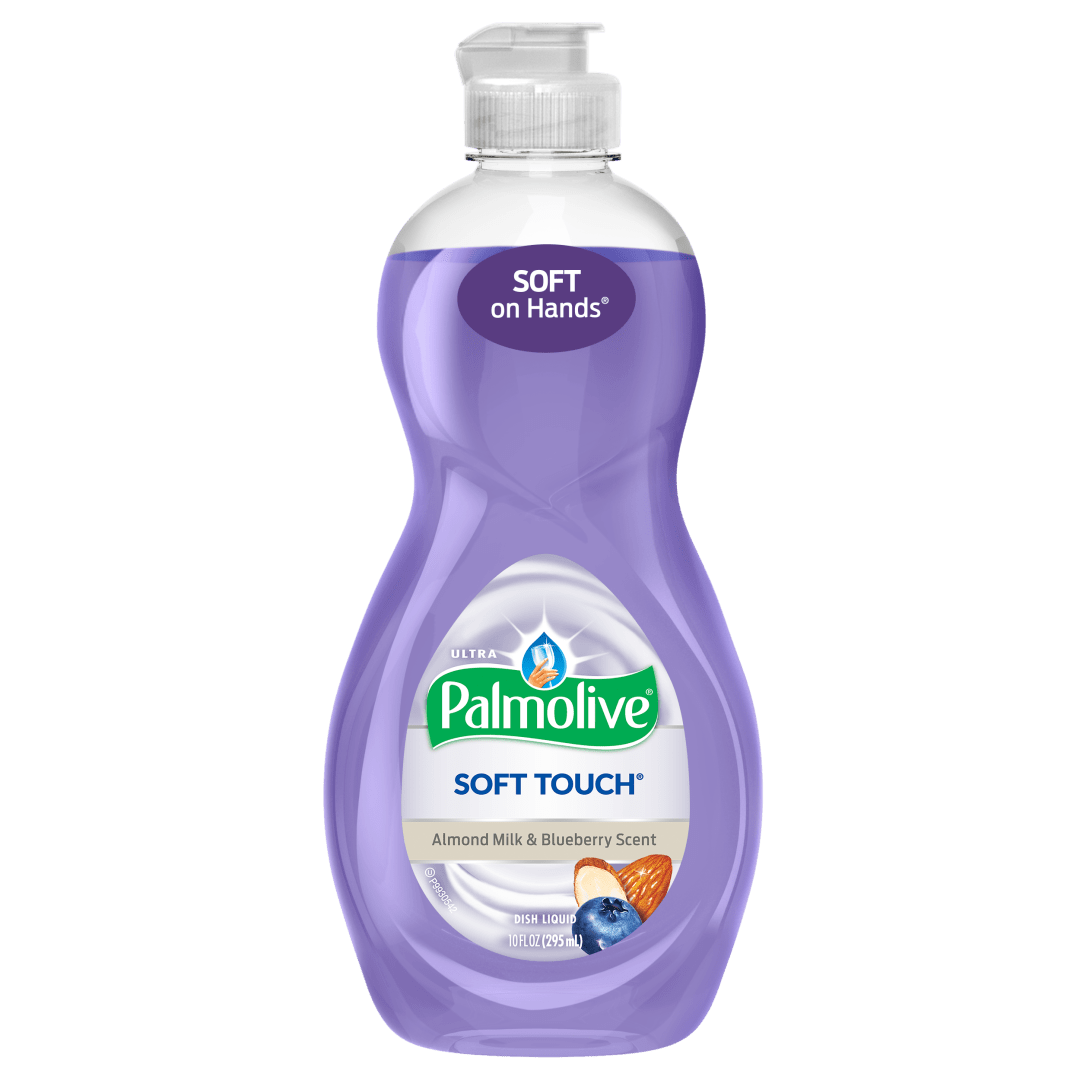 Palmolive Ultra Dishwashing Liquid Dish Soap, Soft Touch Almond Milk & Blueberry Scent - 1 Fluid Ounce