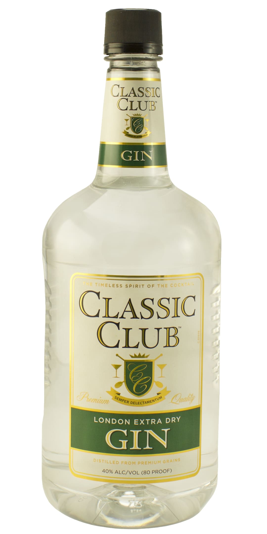 Classic Club Dry Gin 1.75l 80 Proof