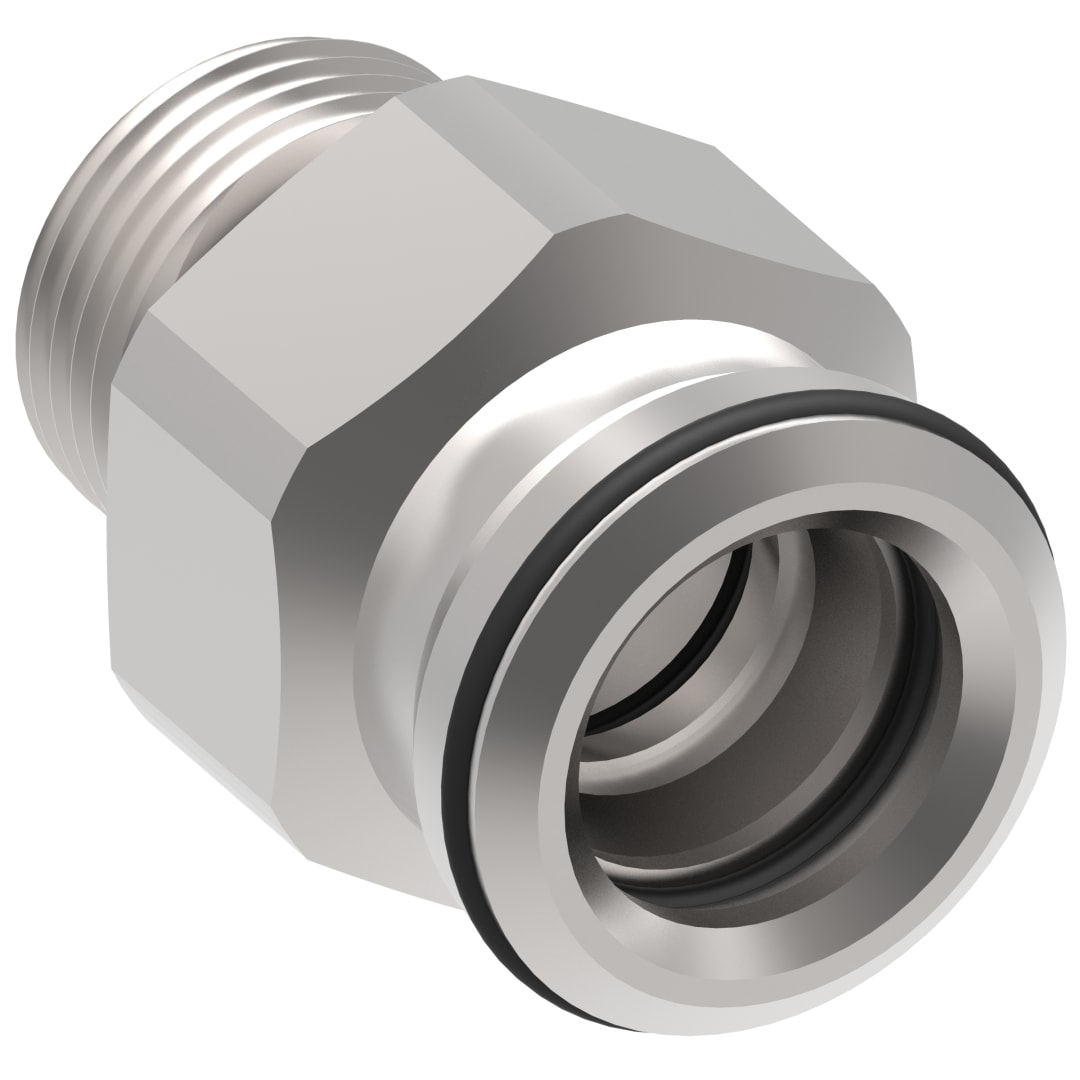 Aeroquip -10 Male Orb X -12 Female Stc