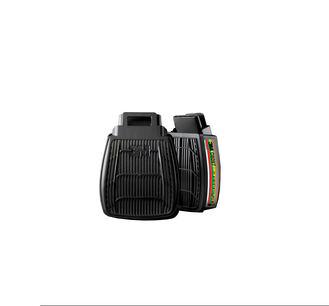 3M™ Secure Click™ Filtre A1B1E1K1Hg P3R, Çift Akışlı, D8097
