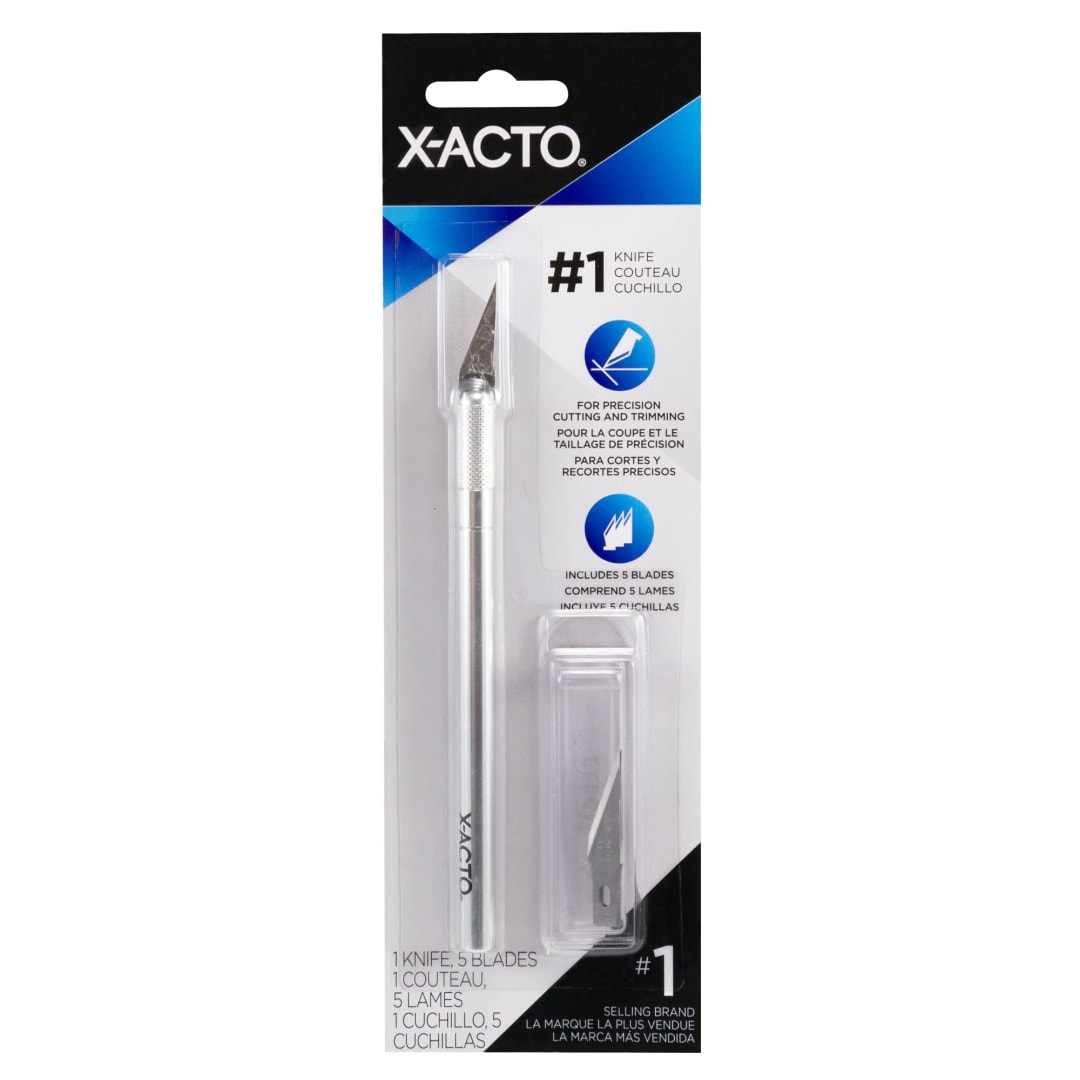 X-ACTO® #1 Precision Knife With 5 #11 Blades, 6 Count