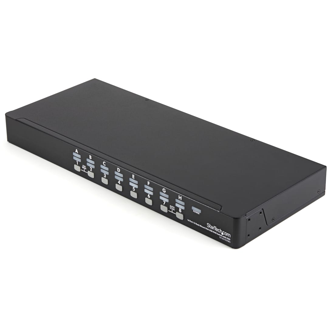 16 port USB KVM Switch with OSD with cables