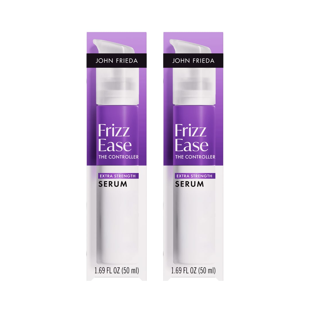 John Frieda Frizz Ease Extra Strength Hair Serum, 1.69 fl oz, 2-Pack