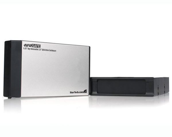 5.25 Bay Removable 3.5" SATA Drive Enclosure