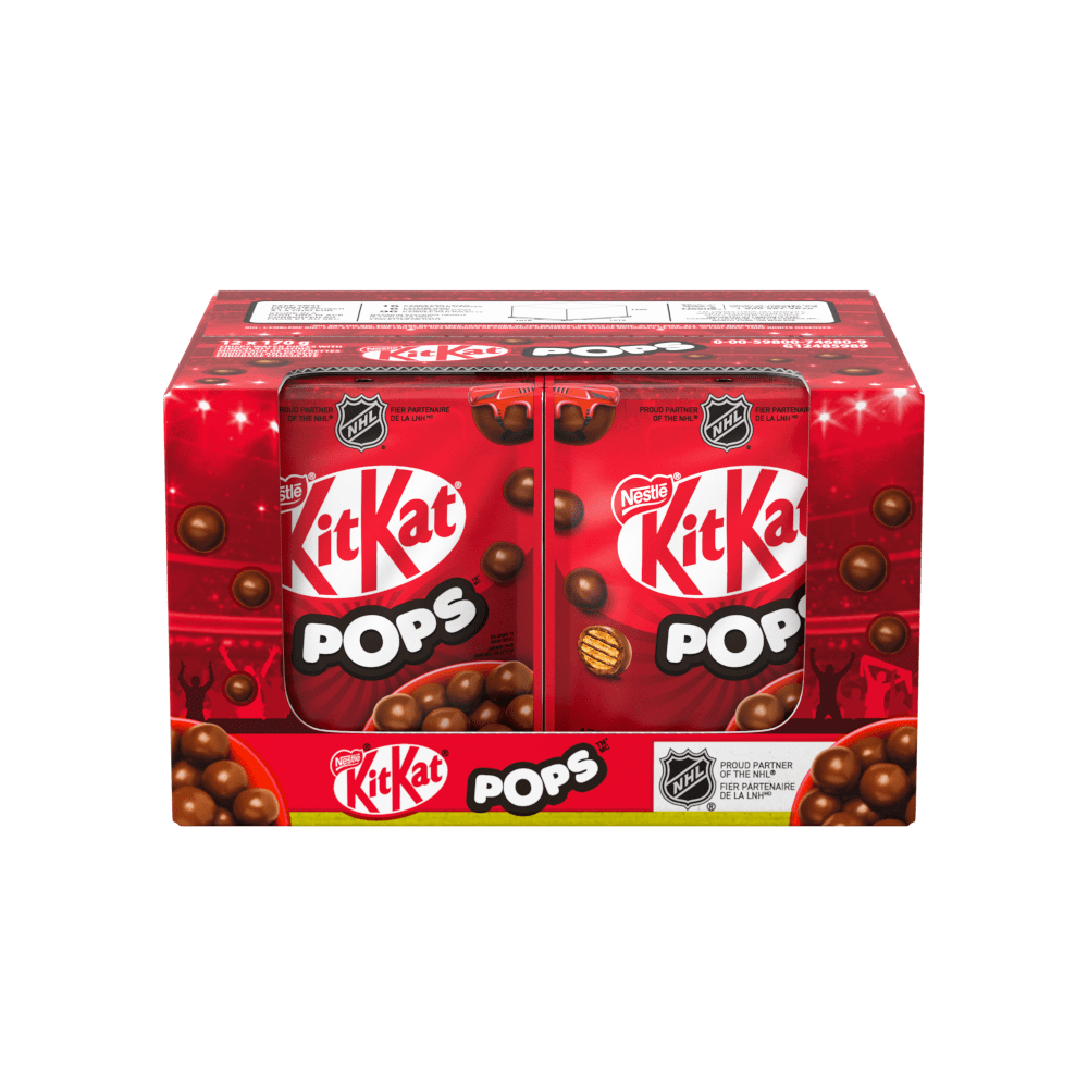 KITKAT Pops Milk Cello NHL 12x170g CA
