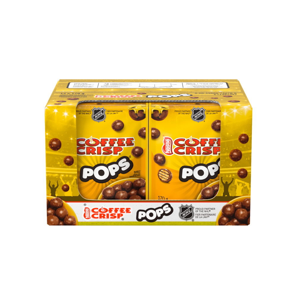 COFFEE CRISP NHL Pops 12x170g CA