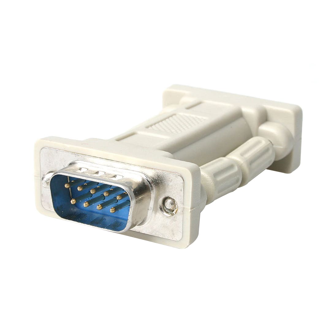 DB9 Null Modem Serial Adapter M F