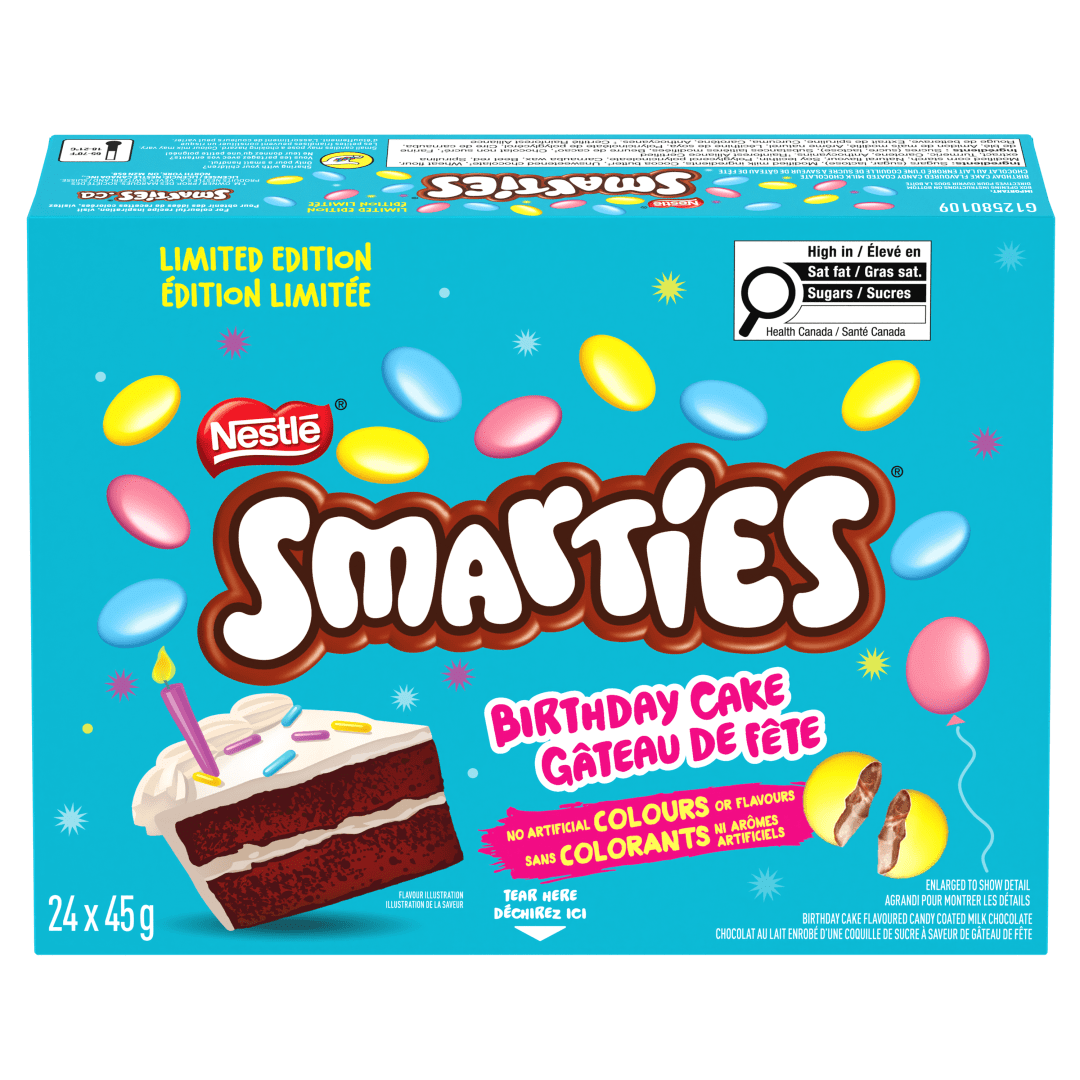 SMARTIES Birthday Cake 8(24x45g) CA
