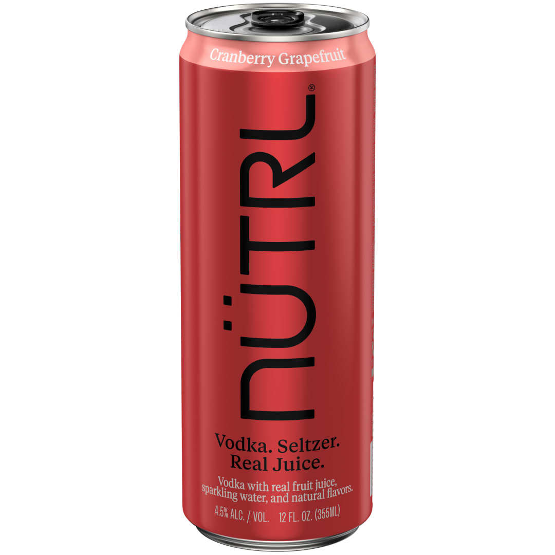 Nutrl Cranberry Grapefruit Vodka Seltzer