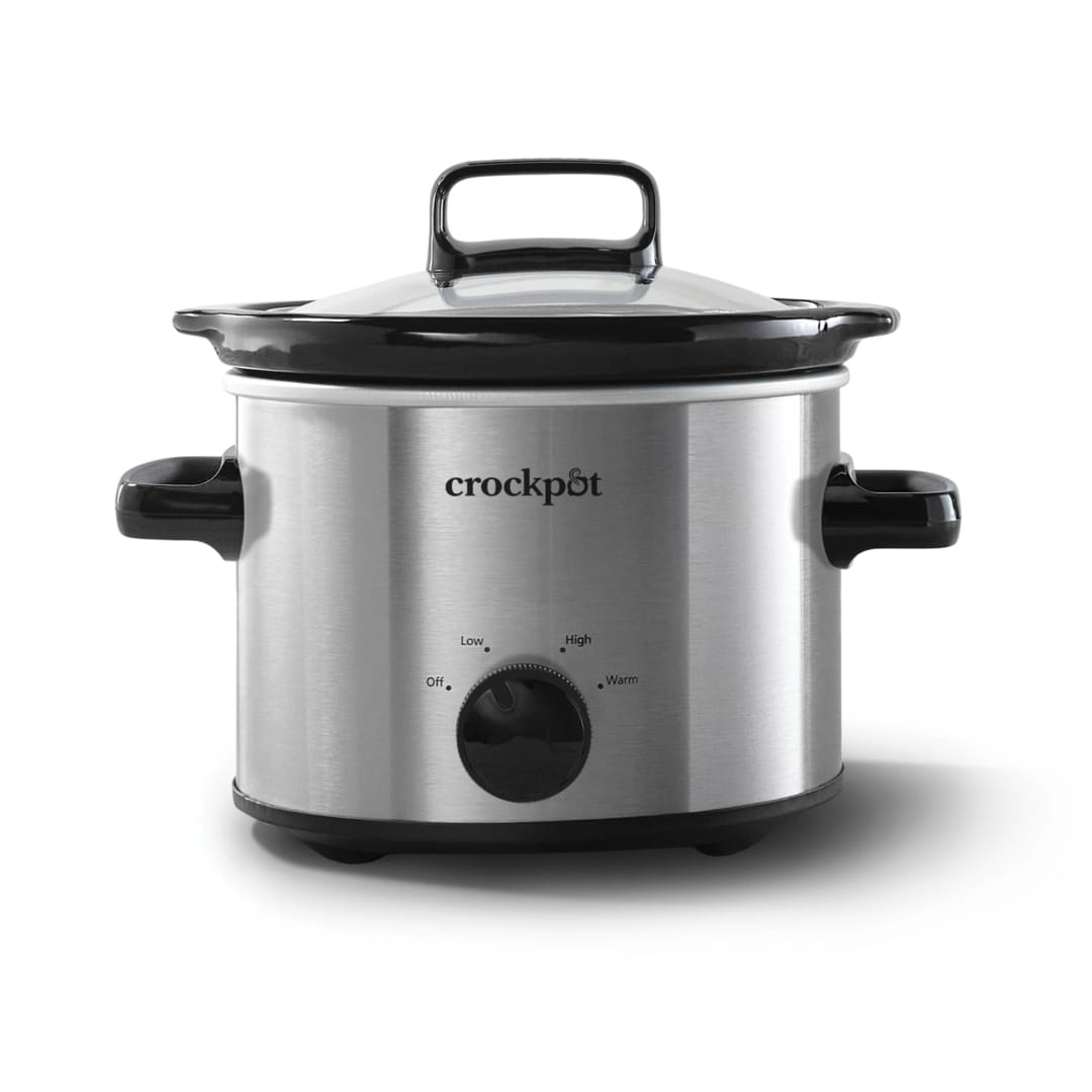 Crockpot® 2-Quart Classic Slow Cooker, Small Slow Cooker, Stainless Steel