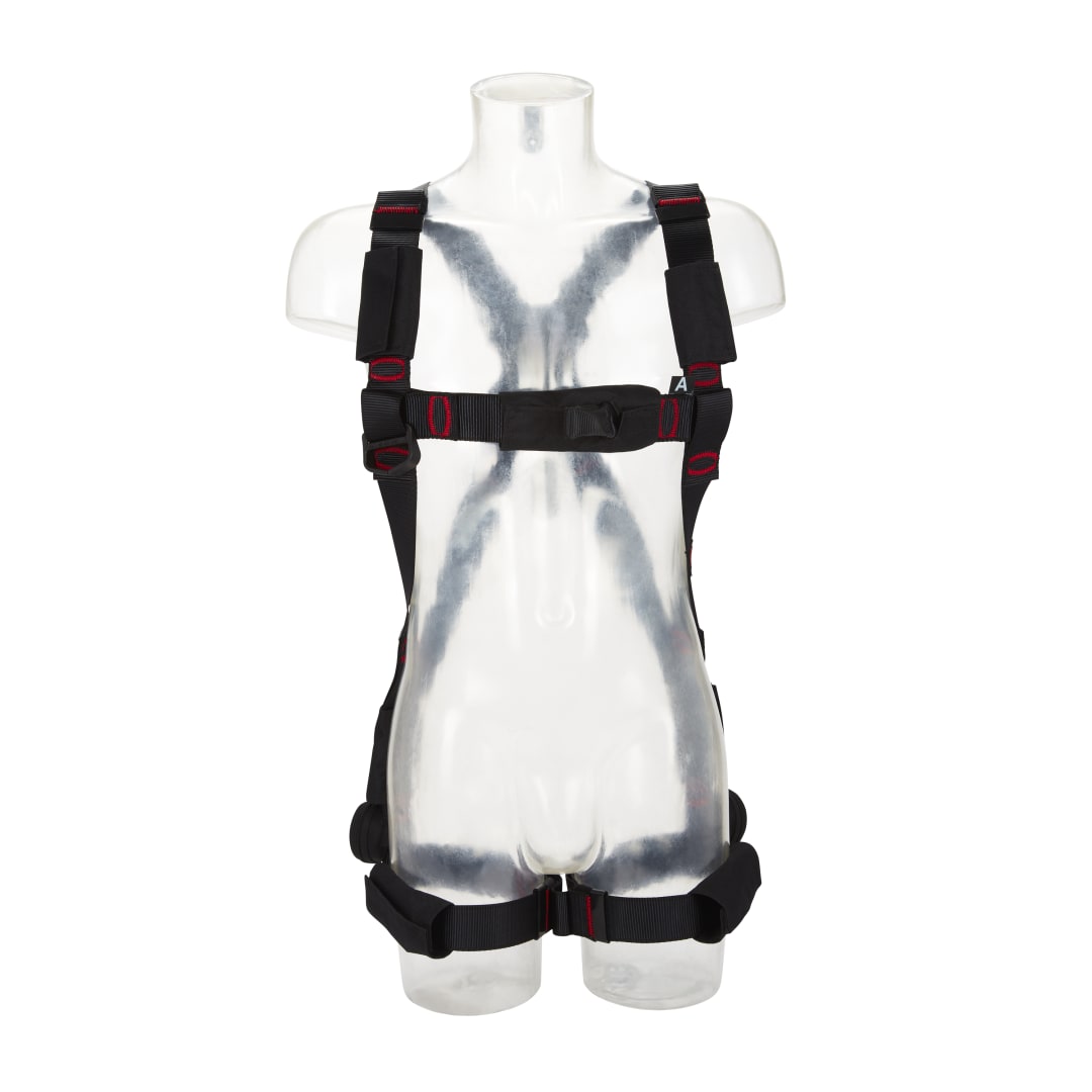 3M™ Protecta® E200 Standard Vest Style Fall Arrest Safety Harness, Horizontal Leg Straps, Hardware Covers, X-Large, 1161724