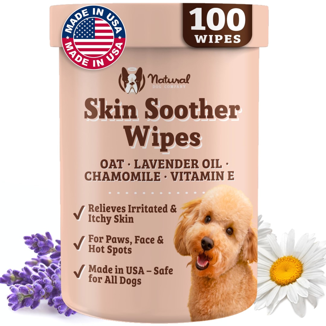 NDC Skin Soother Wipes, 100ct Jar