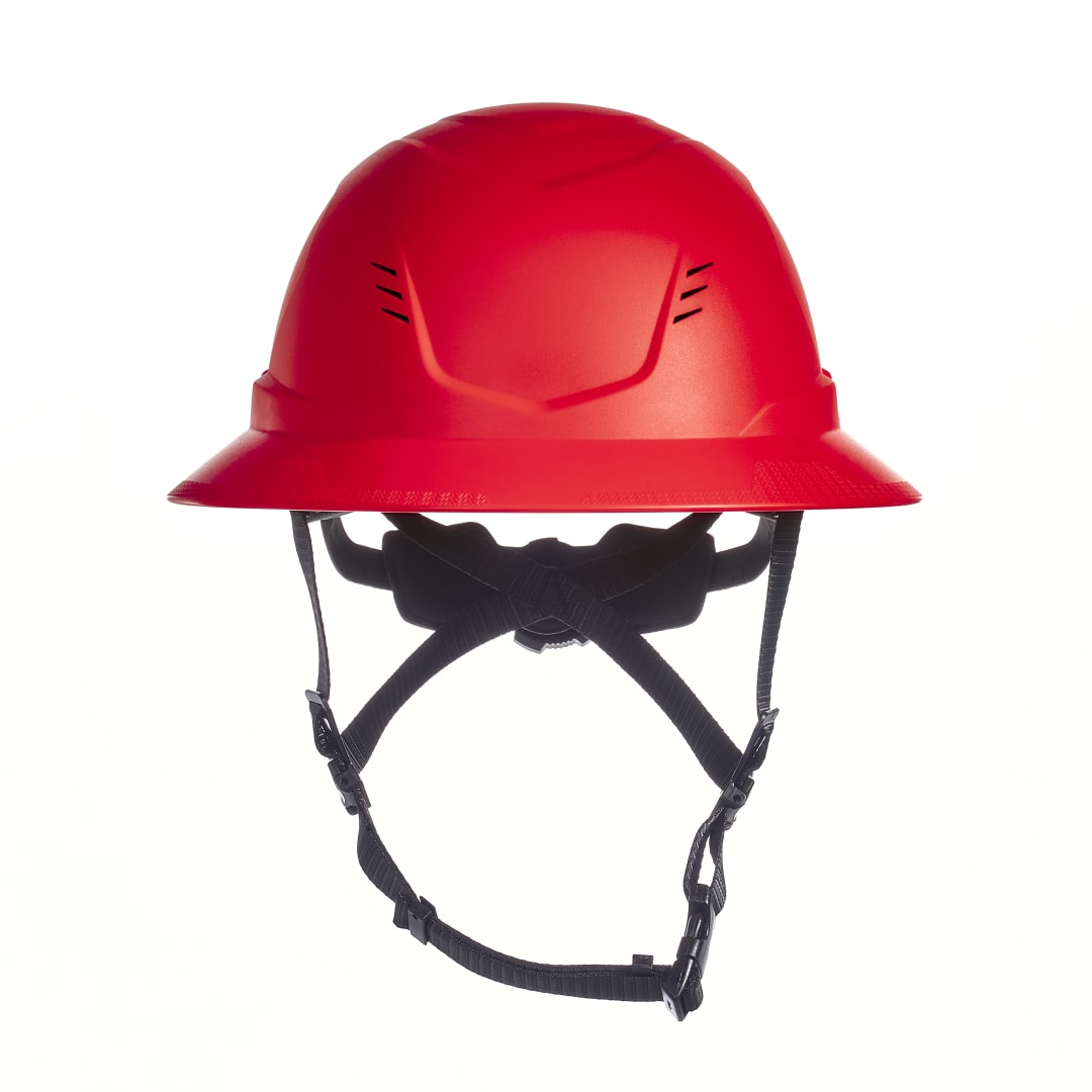 HELMET,V-GARD H2 FL BRM,MIPS,VENT,RED