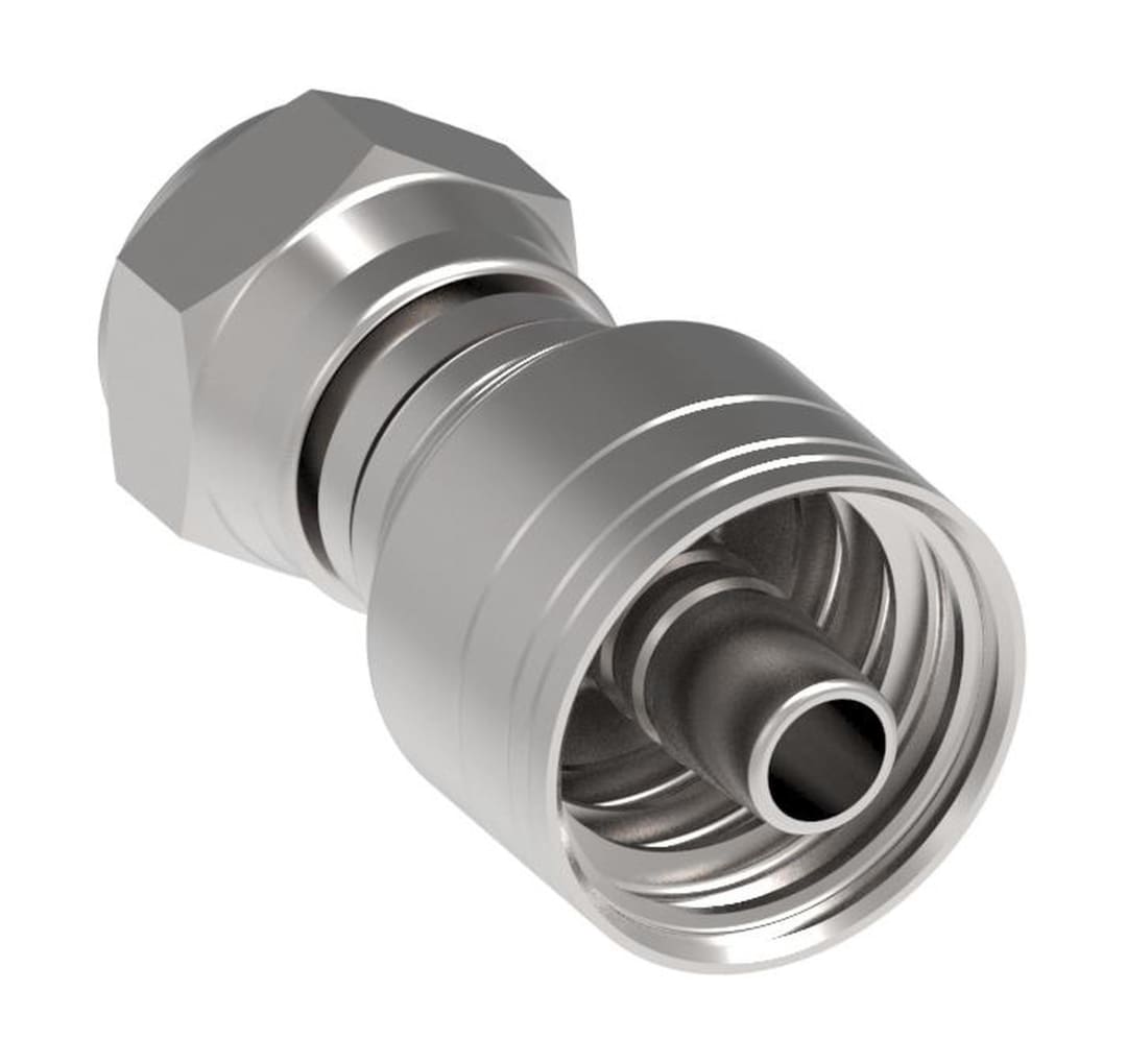 Aeroquip 5/8 Jis/bspp Female Sw X 1/2 Hydraulic Hose Fittg