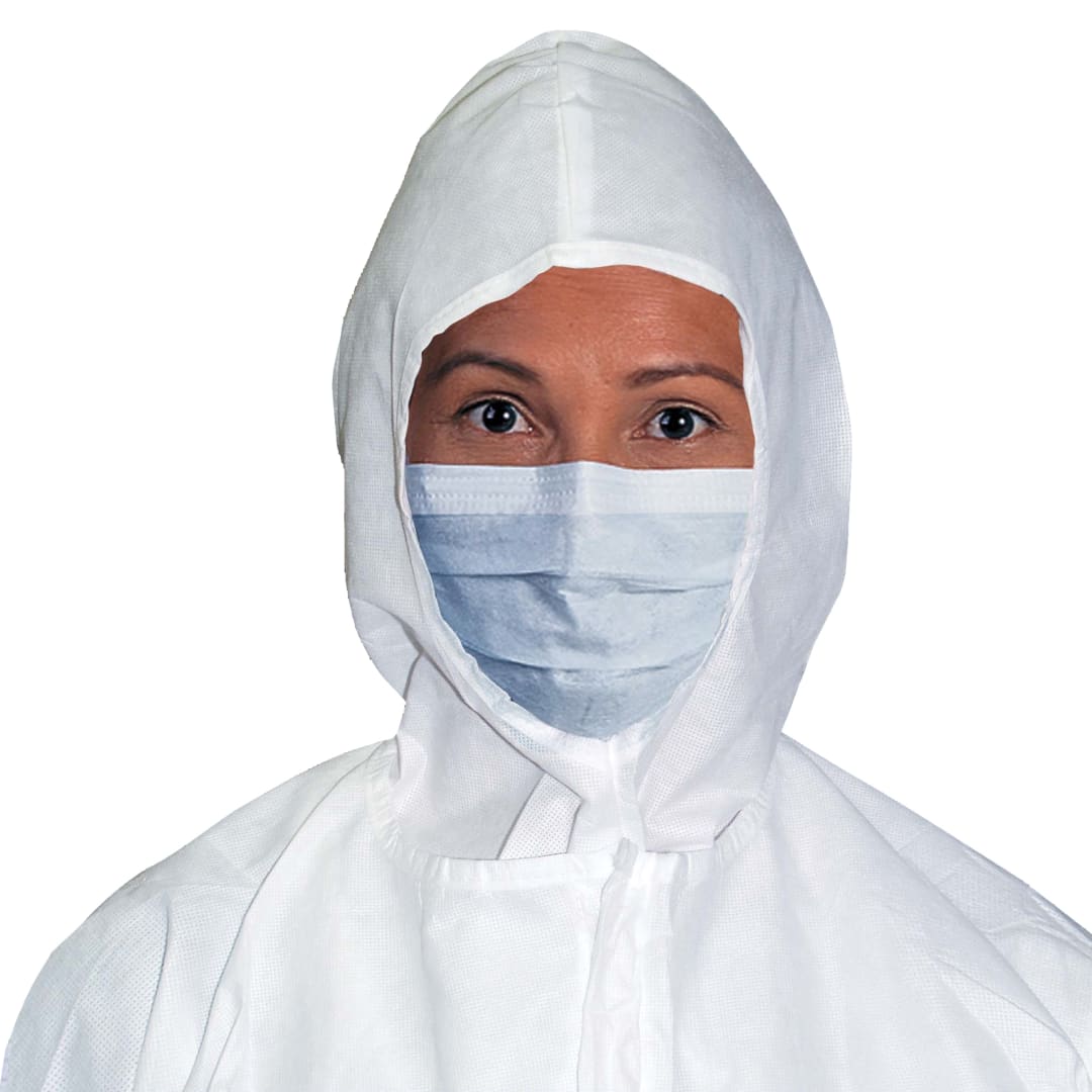 Kimtech™ M5 CR Pleated Mask - Ties (18cm/7in.) Blue
