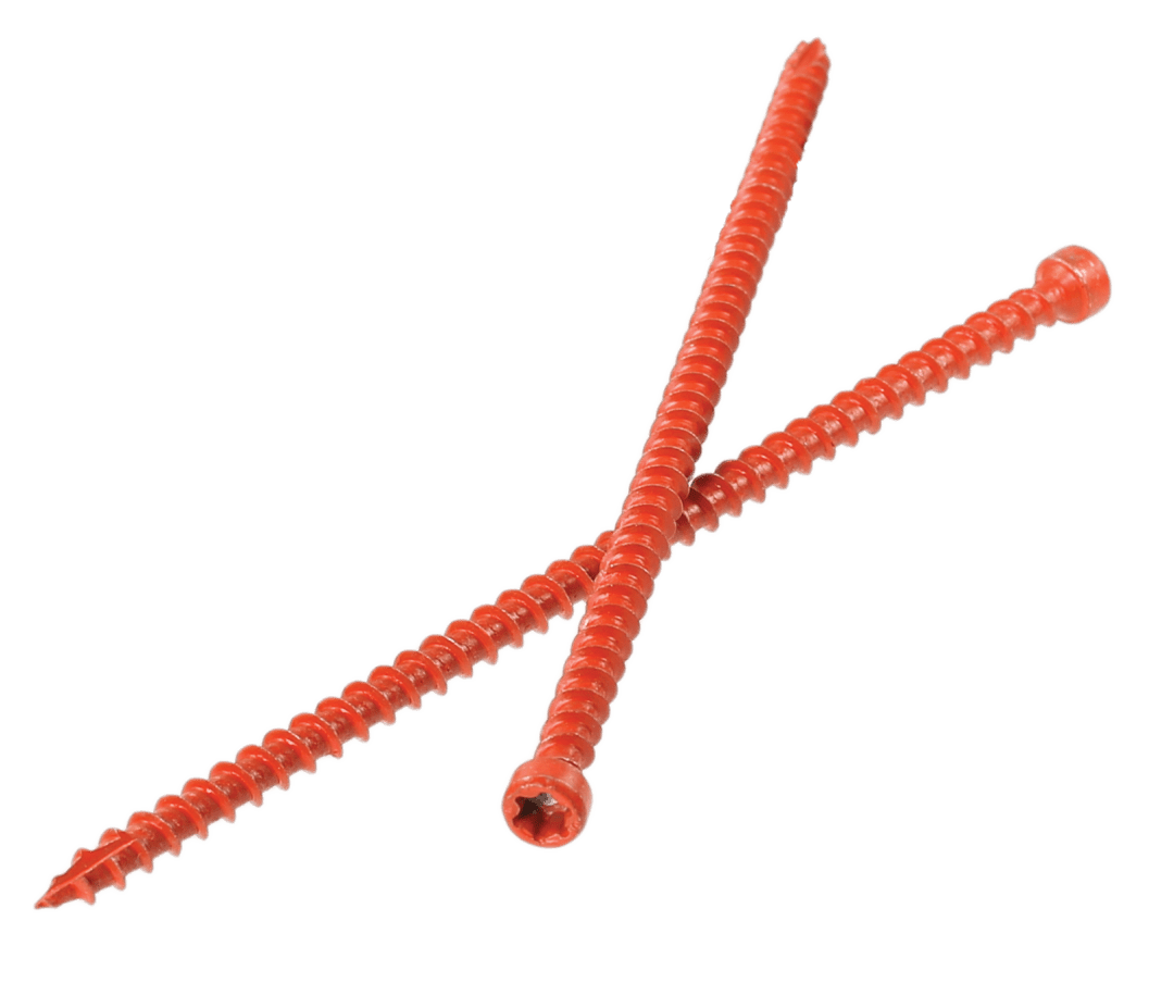 Simpson Strong-Tie SDWC15600-KT Strong-Drive® SDWC® TRUSS Screw — .155 in. x 6 in. T30 Clear-Zinc Coat, Orange (50-Qty)
