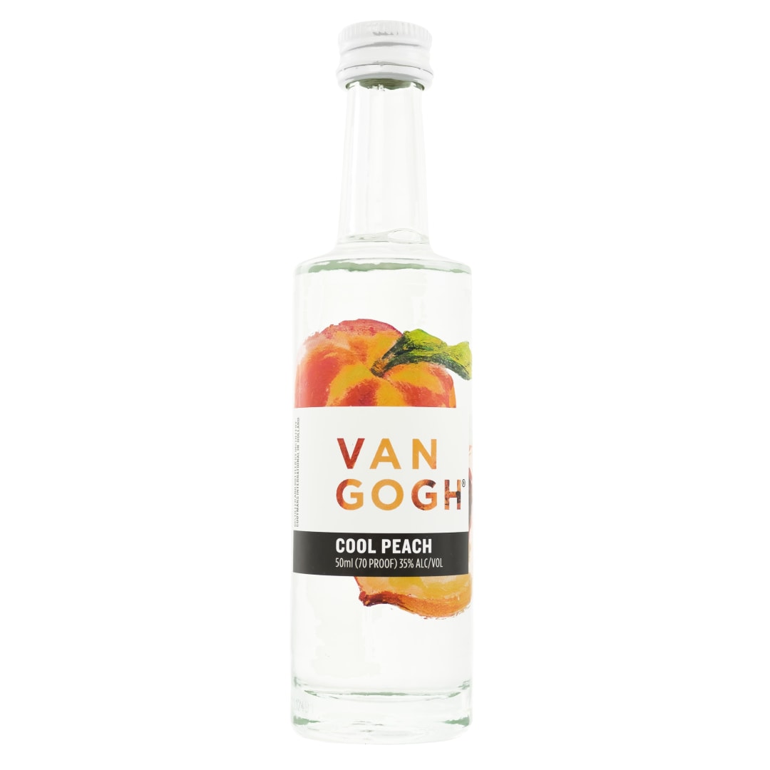 Van Gogh Peach Vodka 50ml 70 Proof