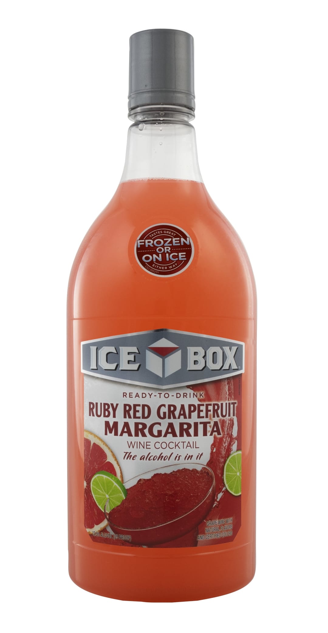 Ice Box Ready-To-Drink Ruby Red Margarita Wine Cocktail 1.5l 25 Proof