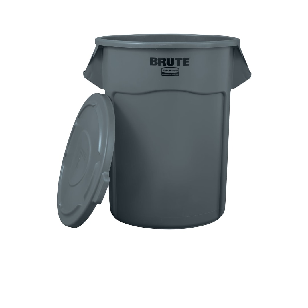 Rubbermaid® Commercial BRUTE® 55G Vented Container with Lid