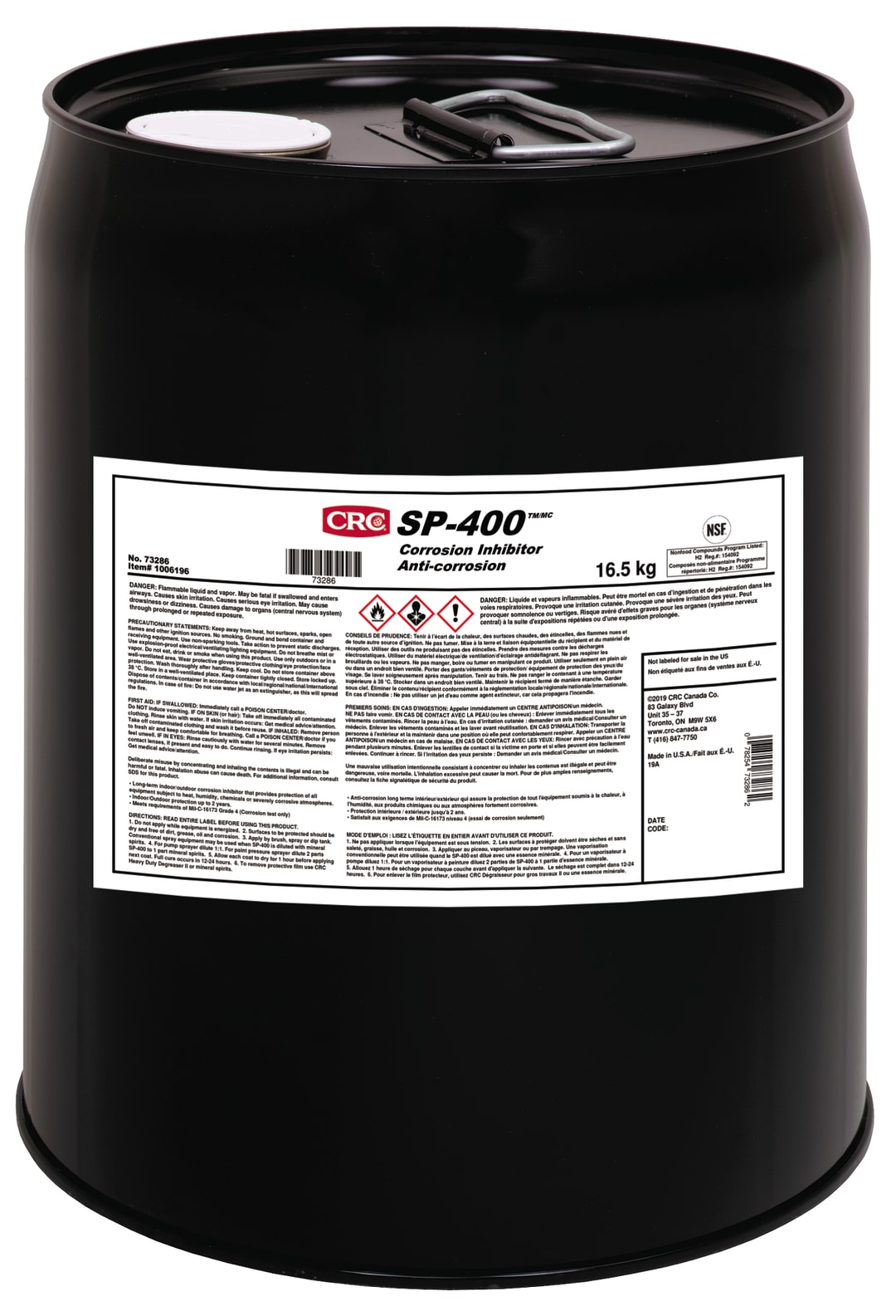 CRC SP-400 Corrosion Inhibitor 1X16.5KG