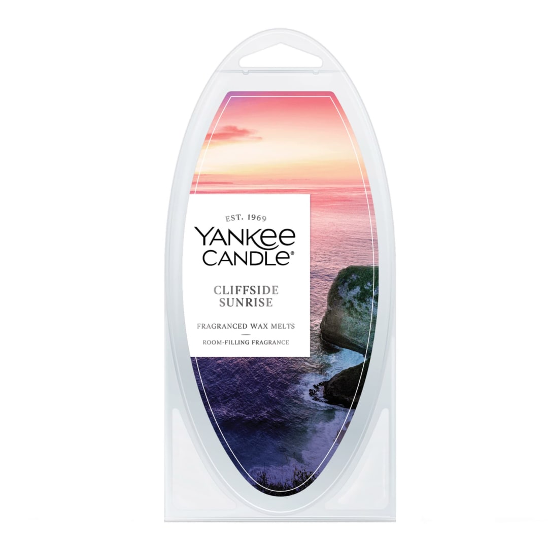 Yankee Candle Cliffside Sunrise Fragranced Wax Melts, 1 Pack of 6, 2.6 oz