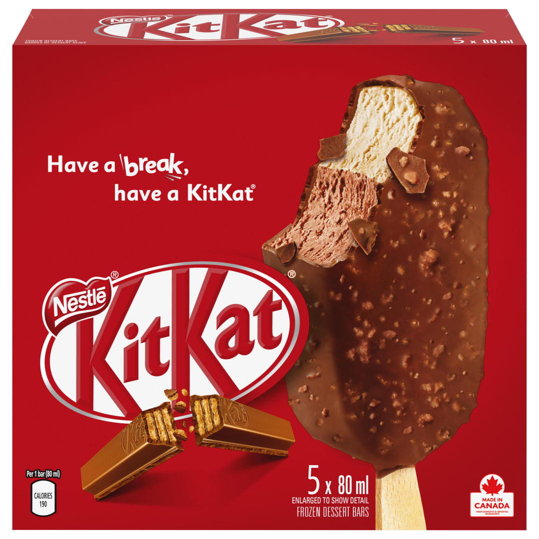 NESTLE Kit Kat Bars 6(5x80ml) CA