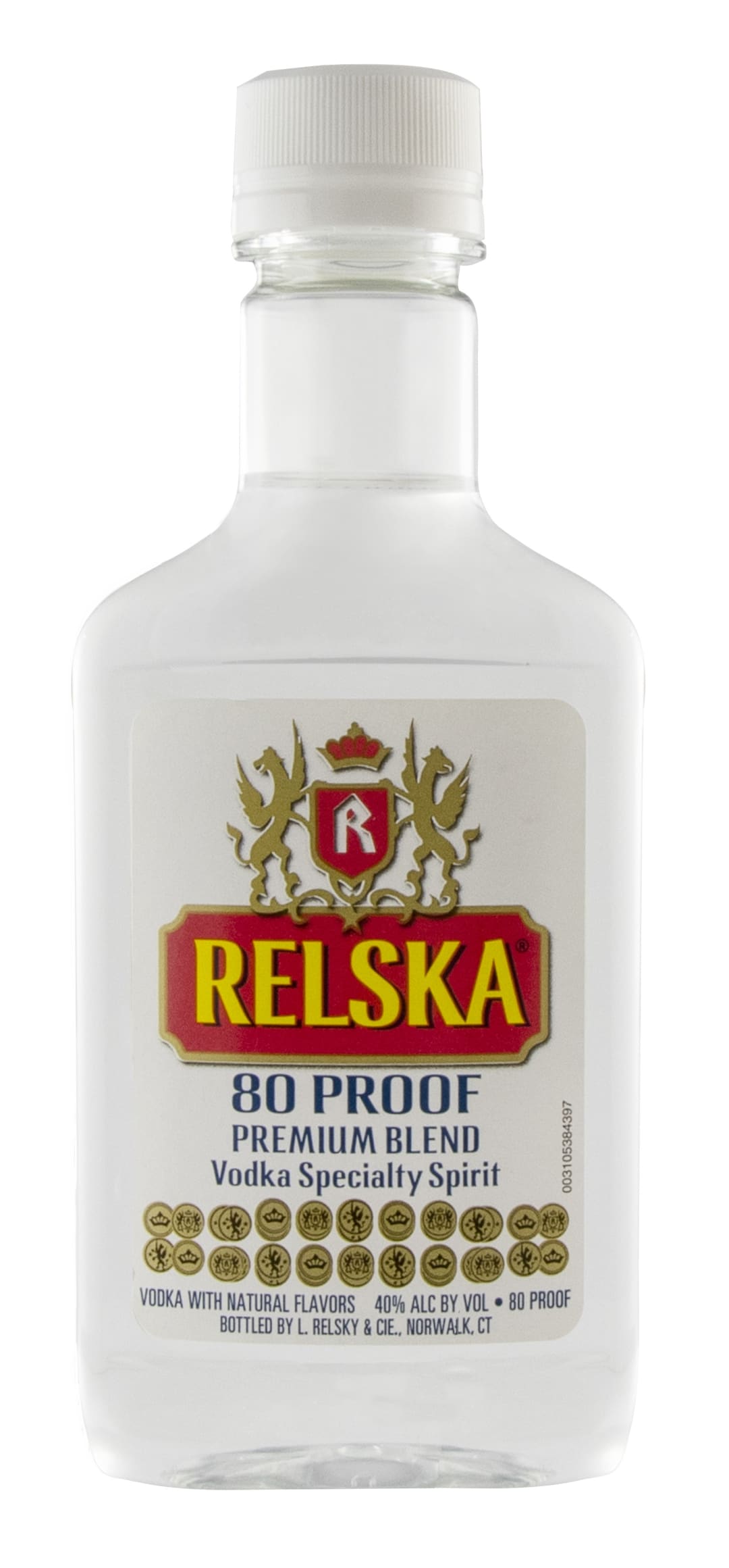 Relska Vodka 200ml Plastic Bottle 80 Proof