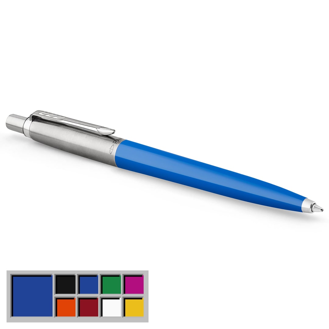 Parker Jotter Originals Ballpoint Pen | Classic Blue Finish | Medium Point | Blue Ink