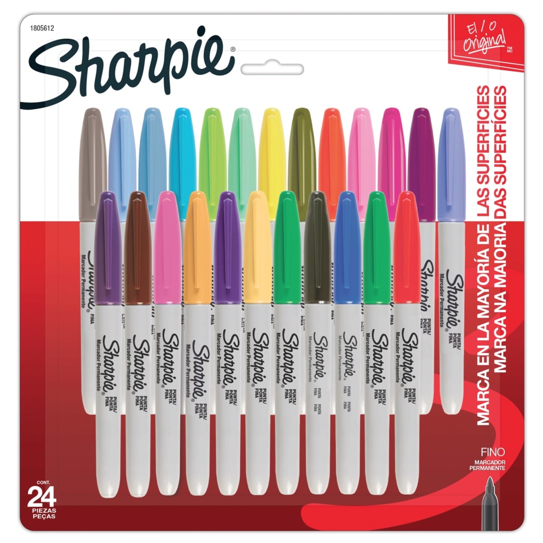 LA PM SHARPIE FINE ASST CD 24