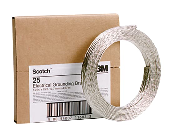 Scotch® Uzemňujúci spletaný pásik 25 mm2