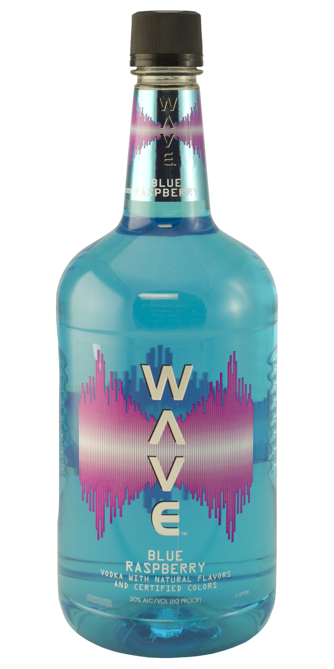 Wave Blue Raspberry Vodka 1.75l 60 Proof