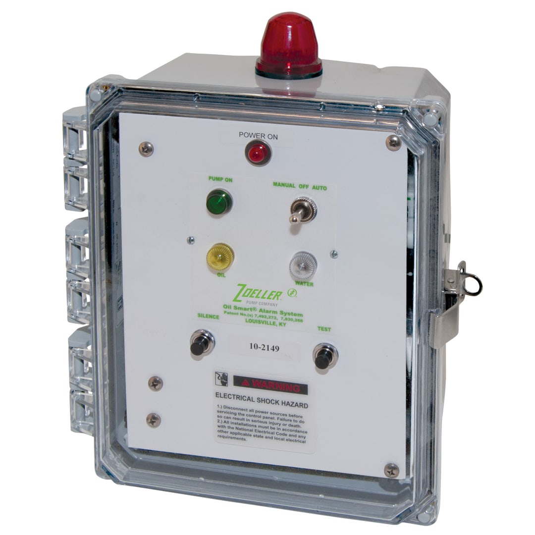 Zoeller 10-2149 Oil Smart® Simplex Control Panel