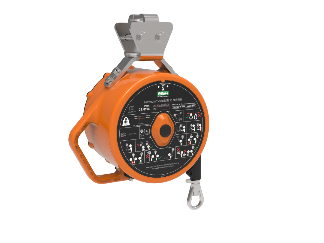 Latchways® Sealed Self-Retracting Lanyards for Offshore Wind Turbine Foundations