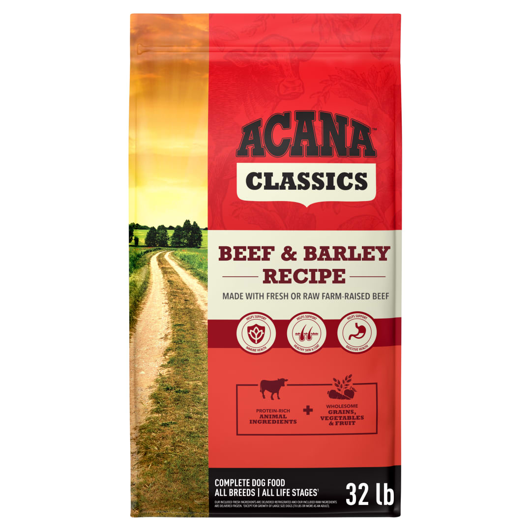 ACANA Classics Dry Dog Food Beef and Barley Recipe