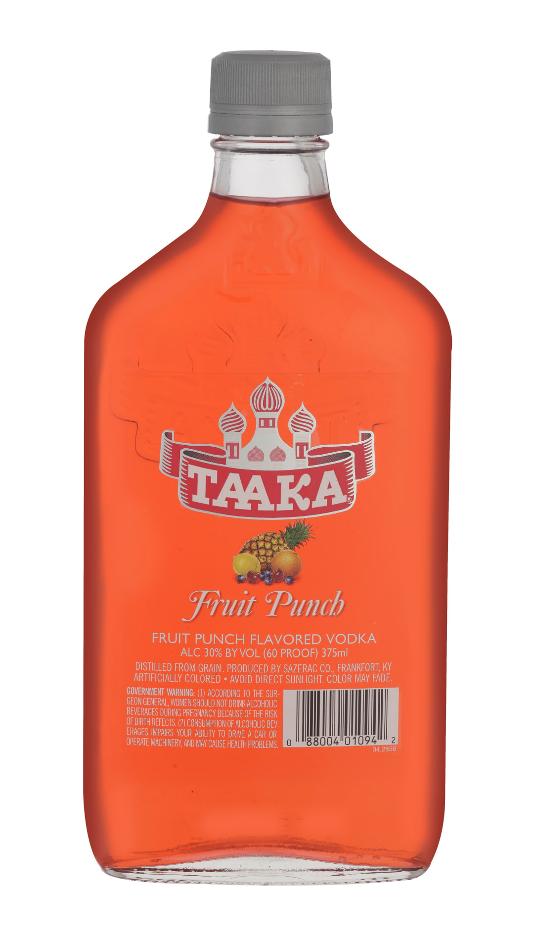 Taaka Fruit Punch Vodka 375ml 60 Proof