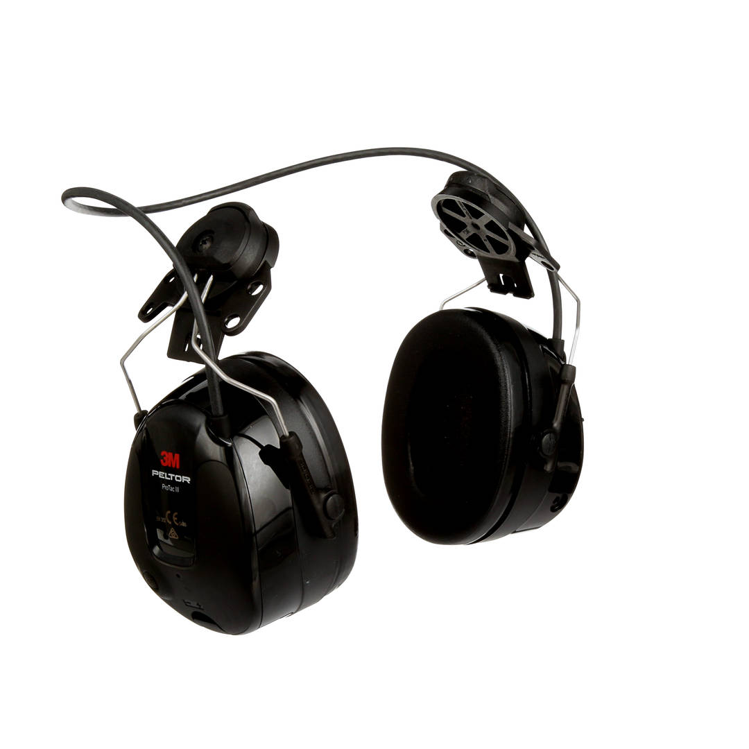 Abafador 3M™ PELTOR™ PROTAC III com Haste Acoplada no Capacete