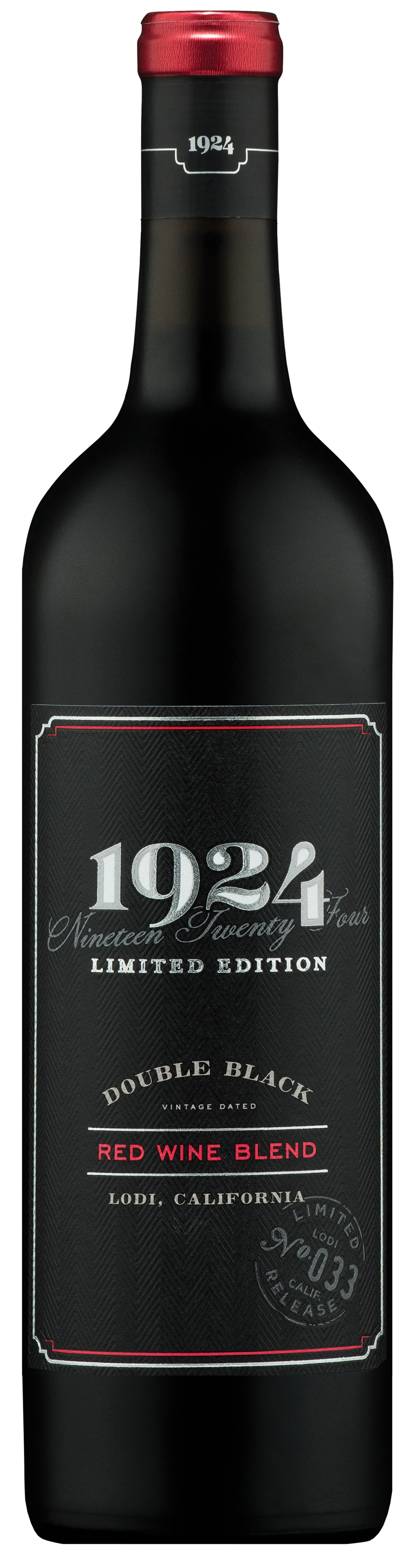 1924, Double Black Red Blend, California, Red Wine, 750 ml