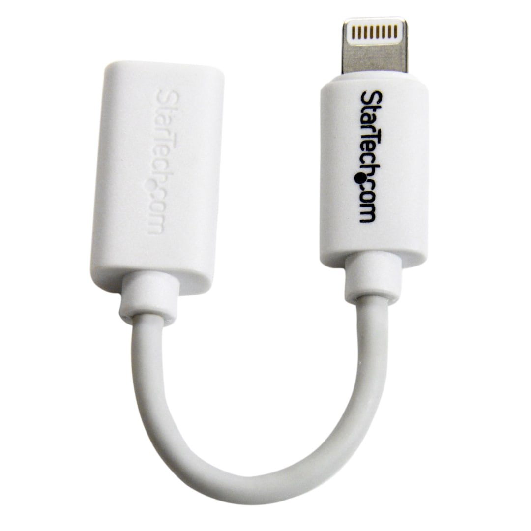 Lightning to Micro USB 2.0 Dongle iPhone iPod iPad