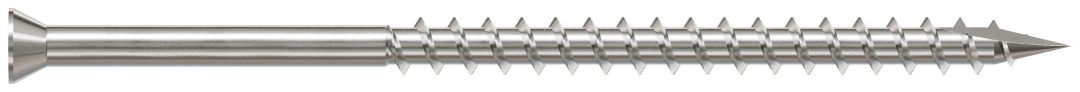 Simpson Strong-Tie S09350FB1 Trim-Head Screw, Square Drive — #9 x 3-1/2 in. #1 SQ, Type 305 (1 lb.) (Pack of 10)