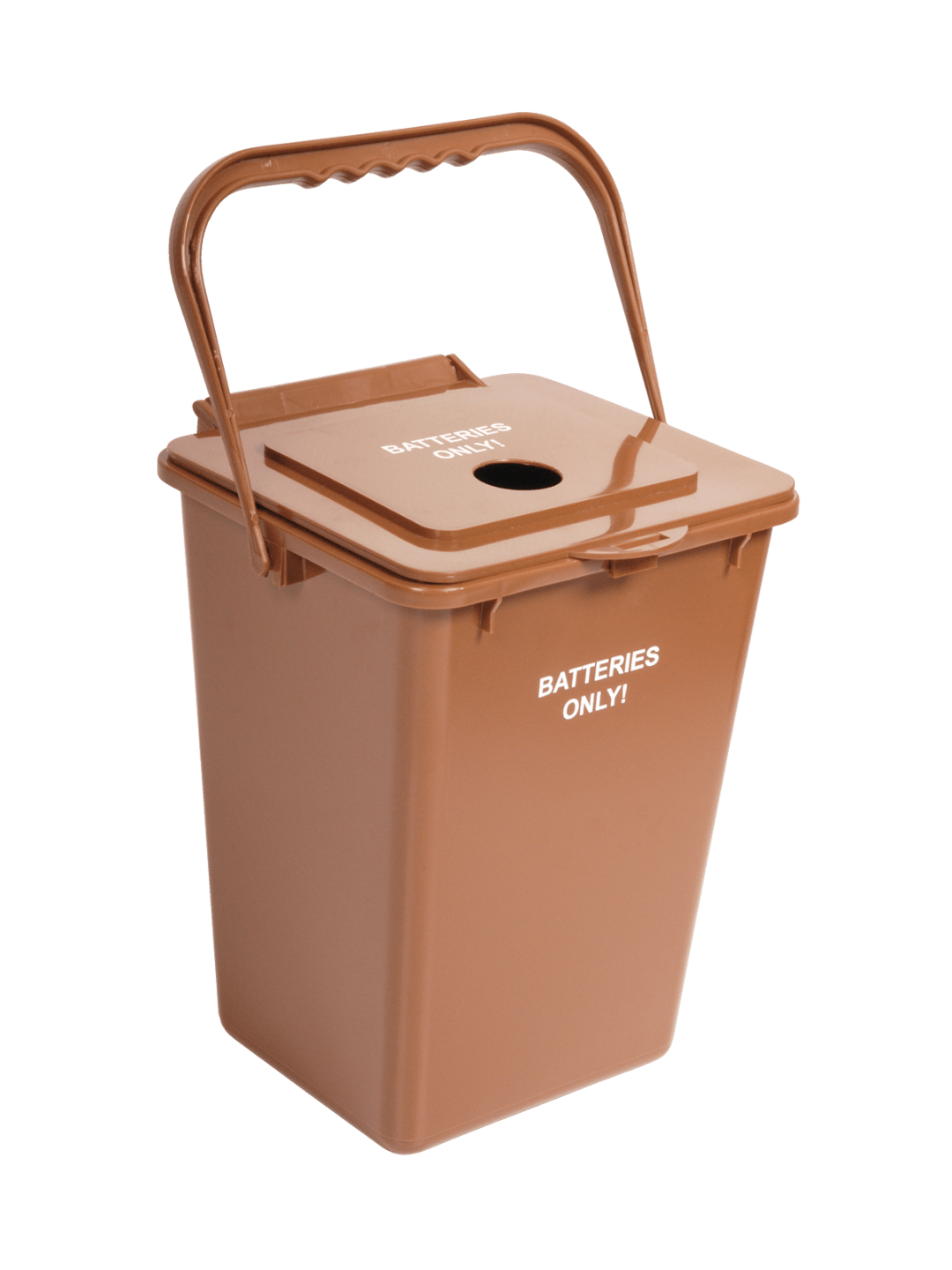 BATTERY RECYCLER - Single - Kit - Batteries - Circle - Brown
