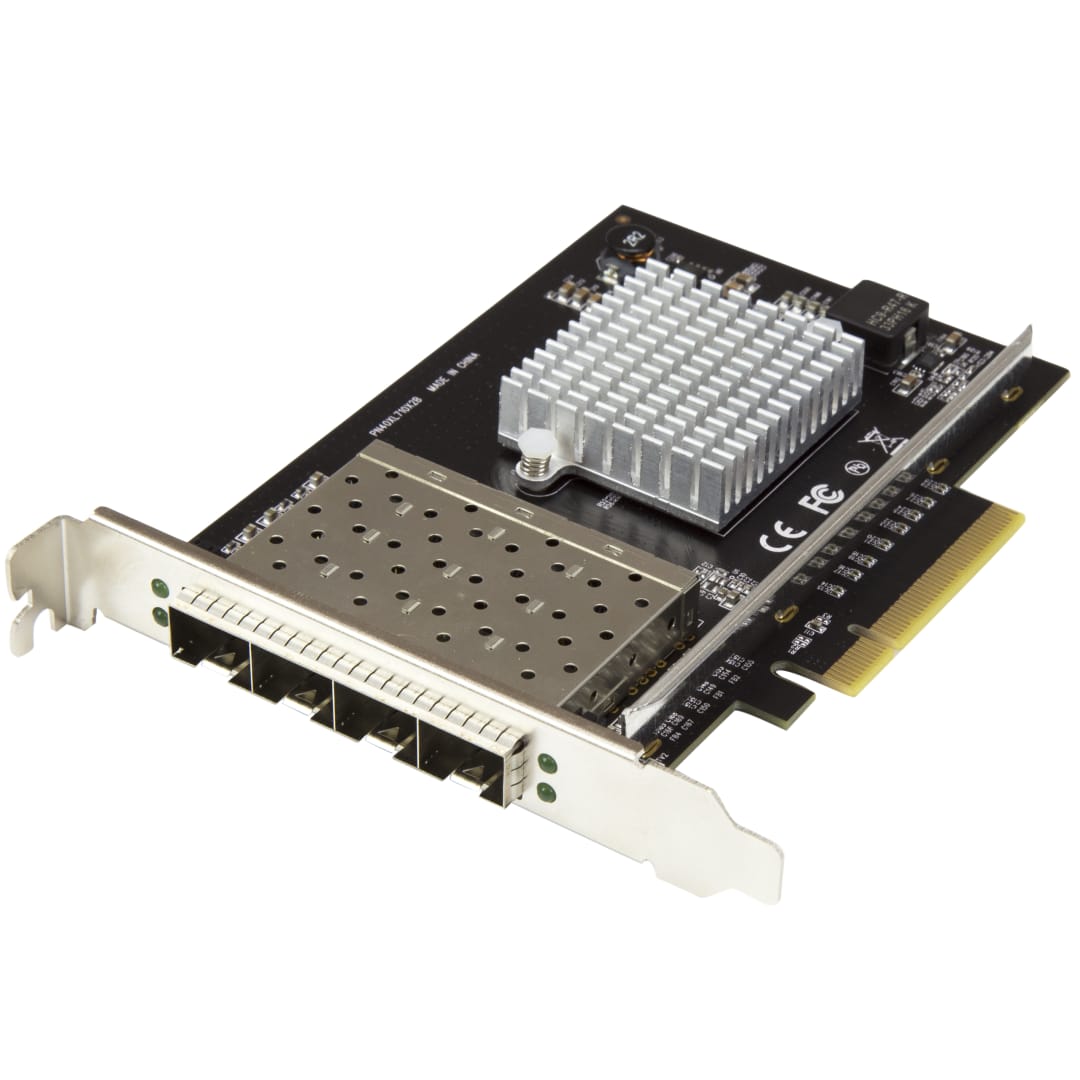 4 Port PCIe Card with Open SFP Intel XL710 Chip