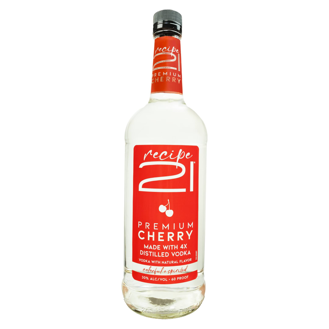 Recipe 21 Cherry Vodka 1l 60 Proof