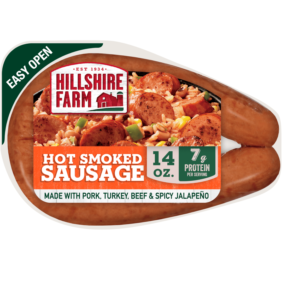 Hillshire Farm Hot Smoked Sausage, 14 oz.
