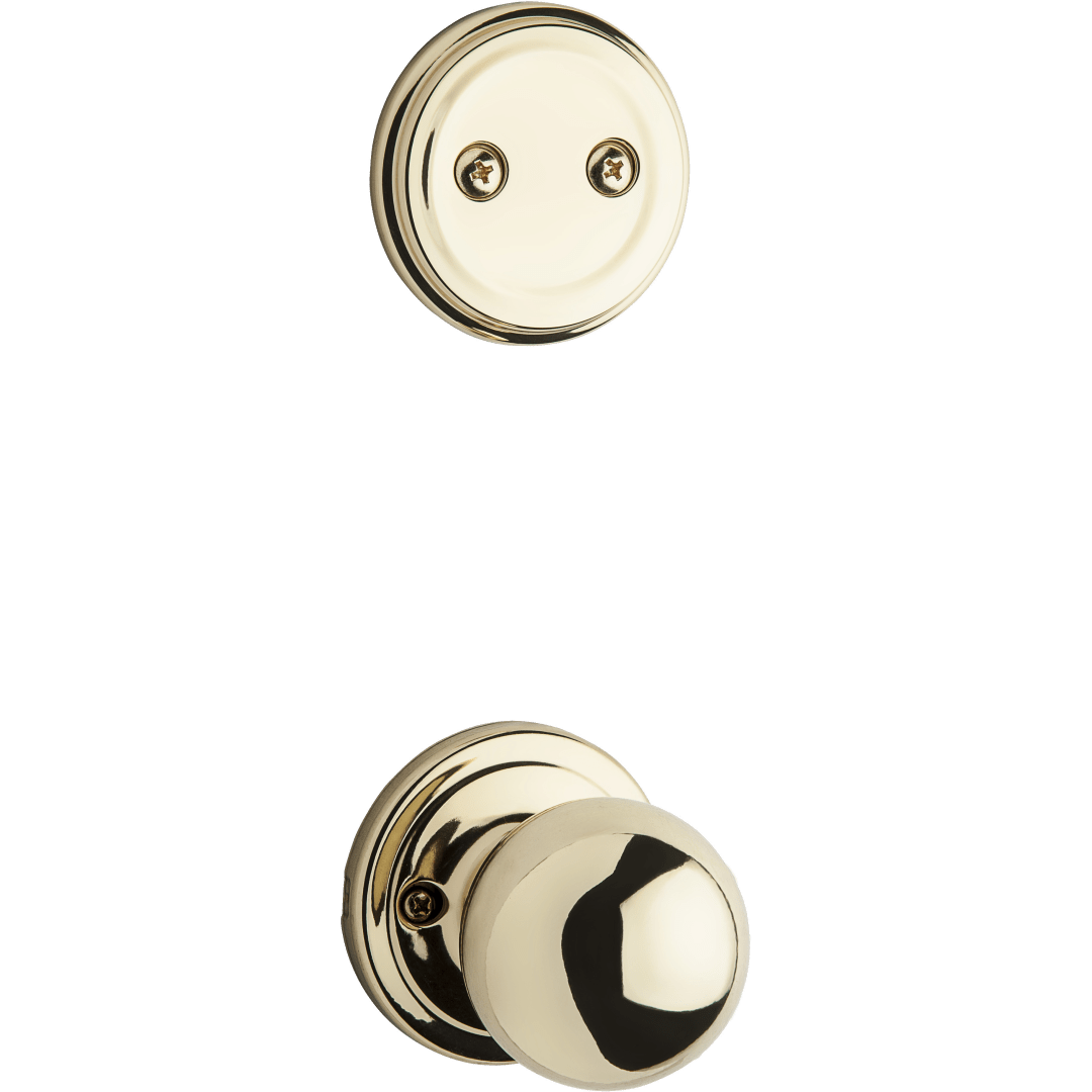 968 Dummy Interior Pack w/Circa Knob for Signature Series Handlesets in Polished Brass