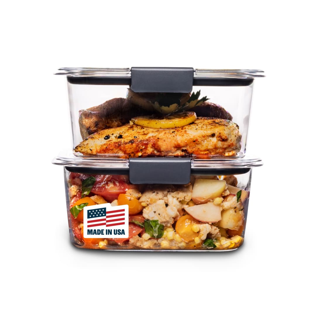 Rubbermaid® Brilliance® 4.7 Cup Food Storage Container, 2 Pack