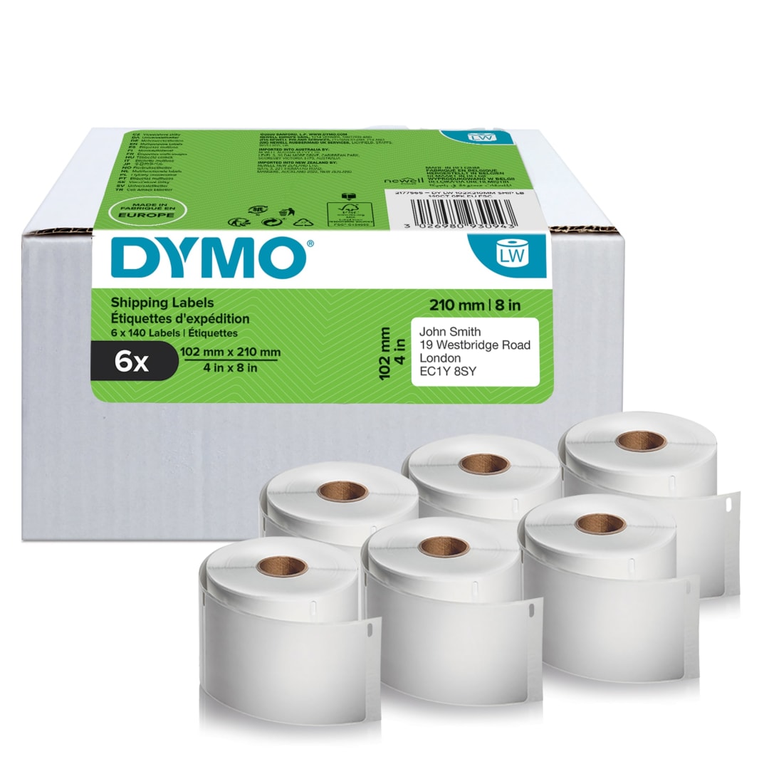 DYMO® LabelWriter™ XL Shipping Labels DHL format 102 x 210 mm
