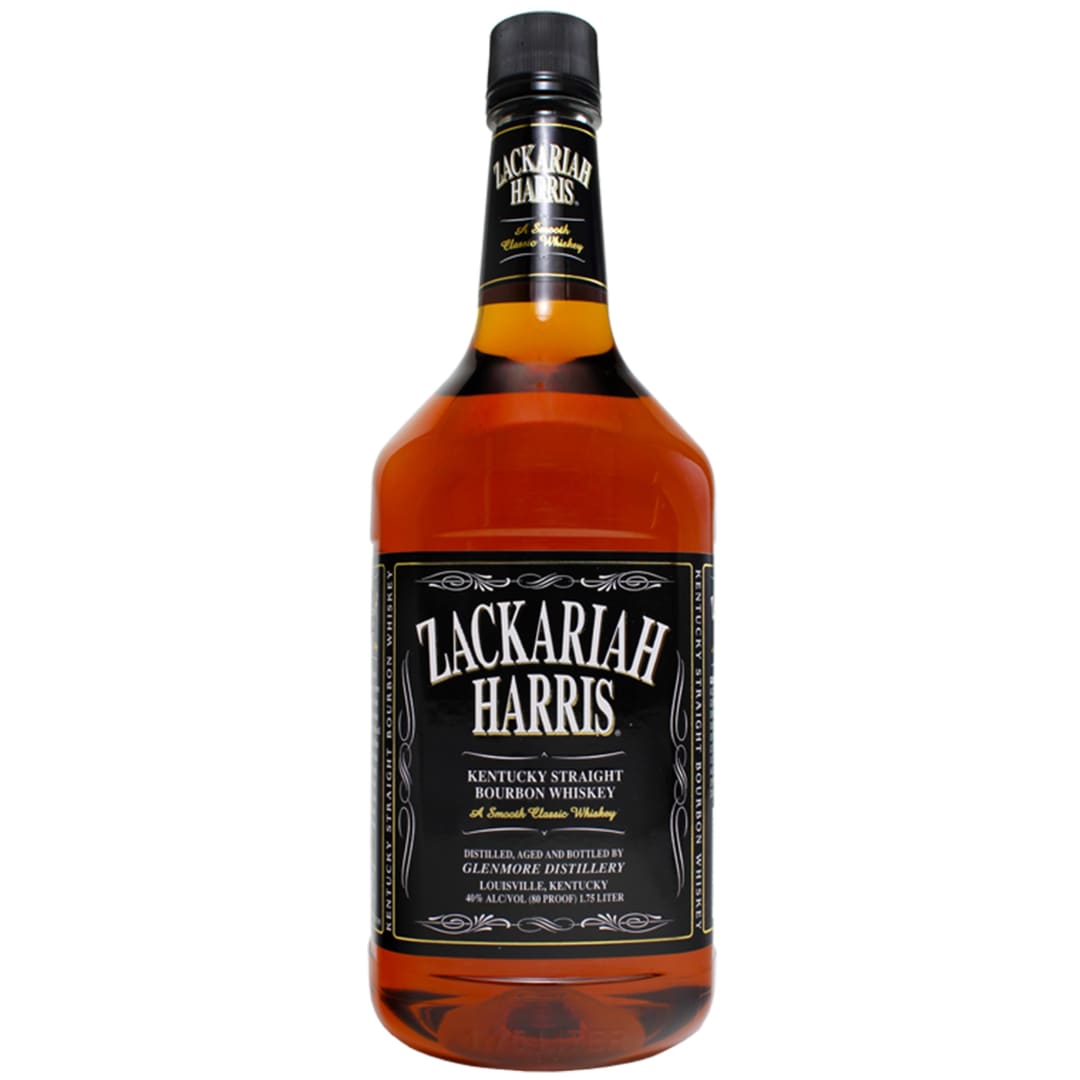 Zackariah Harris Kentucky Straight Bourbon Whiskey 1.75l 80 Proof