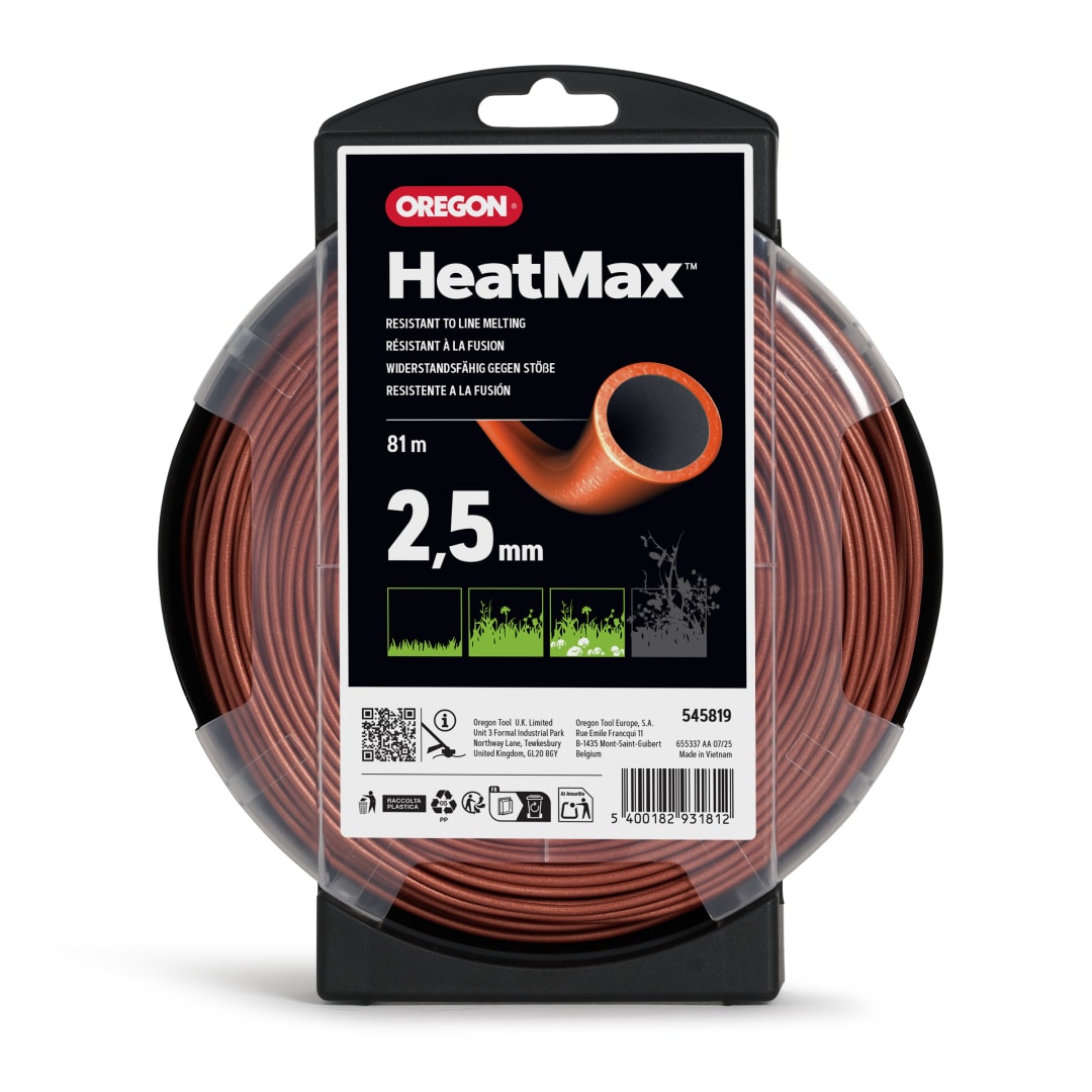 Oregon Heatmax Trimmer Line, 2.5mm, 81m Donut