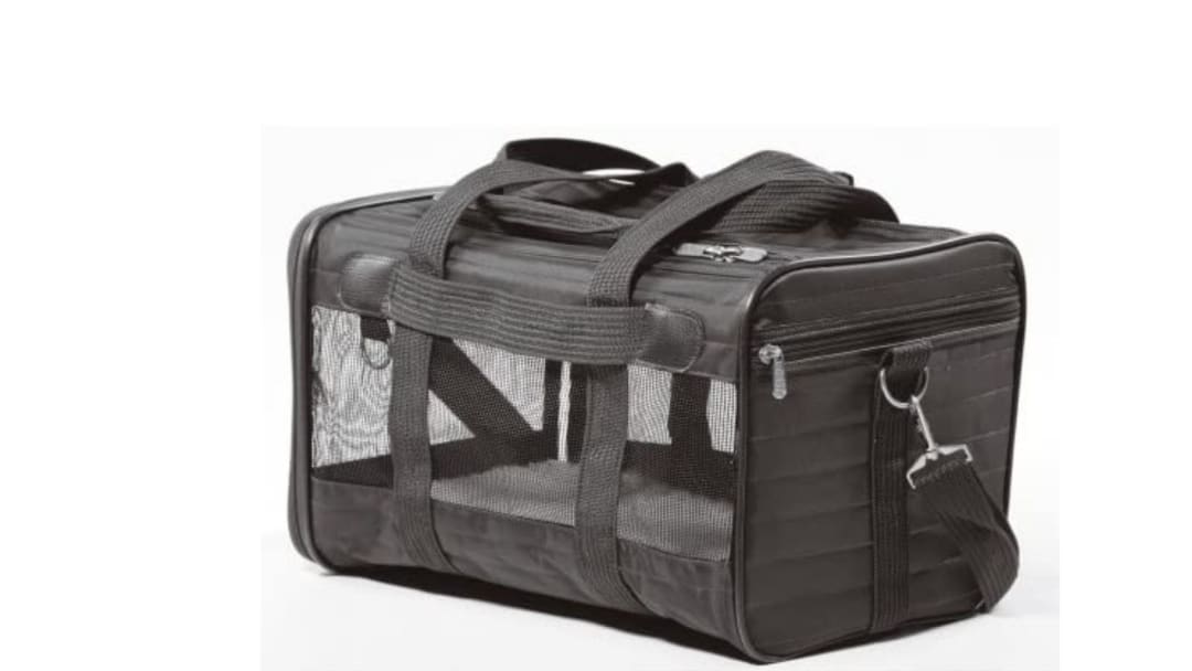 Sherpa Original Deluxe Travel Pet Carrier, Airline Approved, Black, Large
