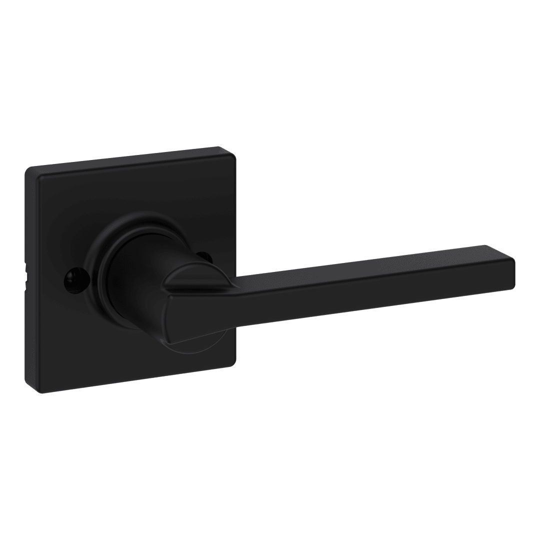 Casey Half - Dummy Door Lever in Matte Black